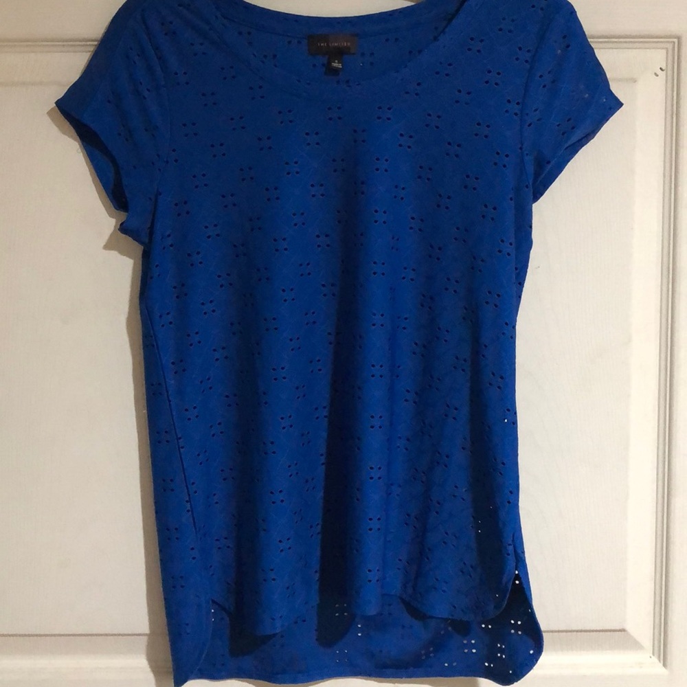 Royal blue dress tee